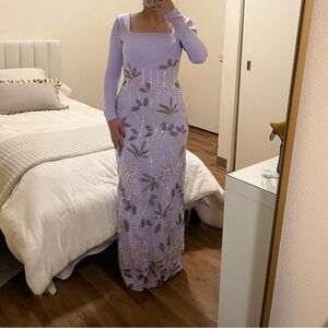 Purple Occasion Dress